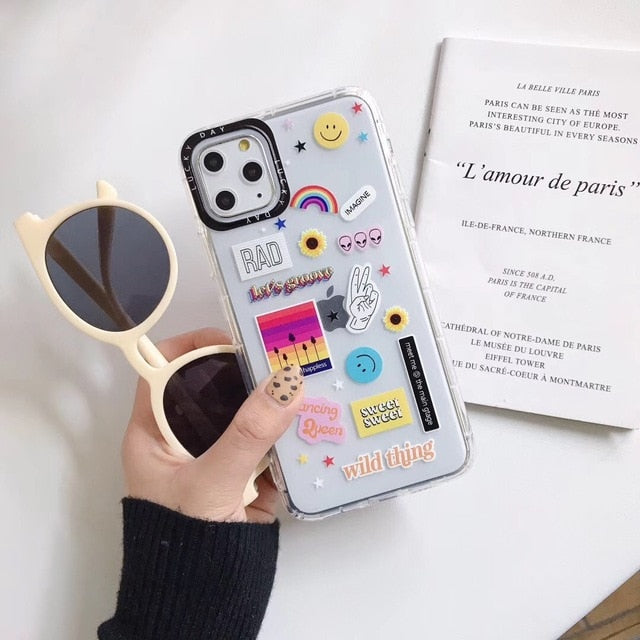 Cute Stickers Phone Case